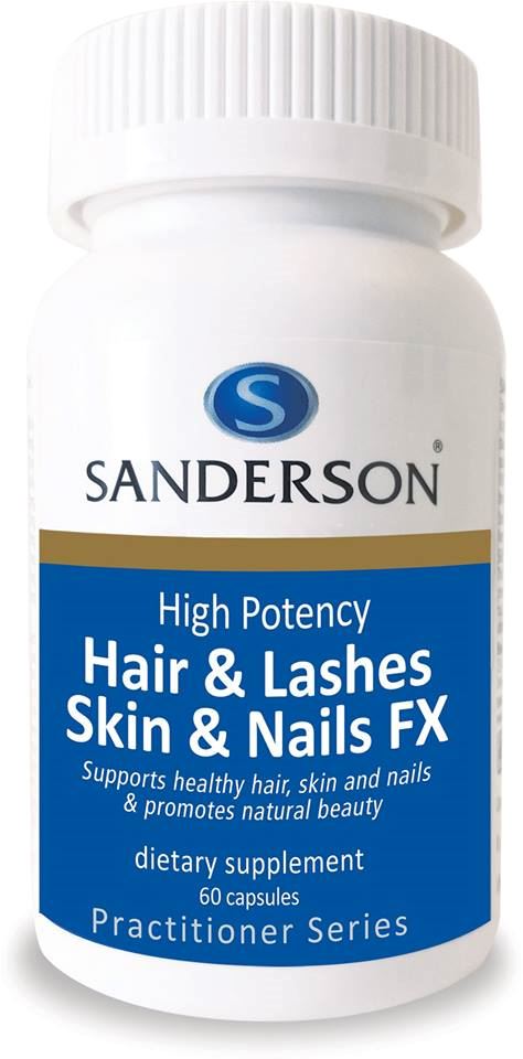 Sanderson Hair & Lashes, Skin & Nails FX 60 Tablets